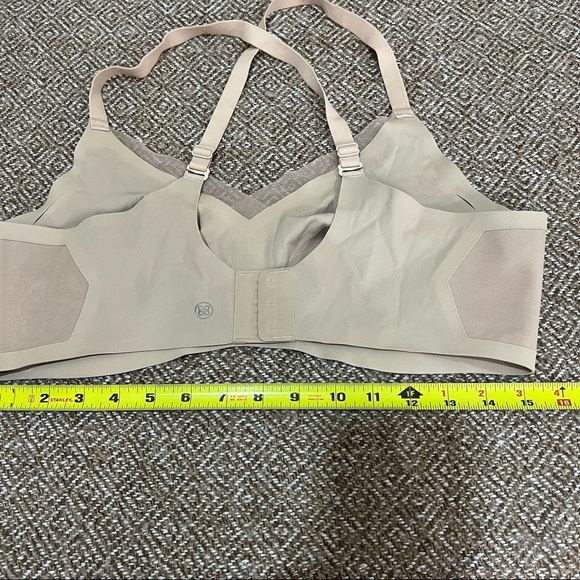 Honeylove Crossover Wireless Bra Sz XL  Beige Comfort Mesh Lightweight Minimal - Picture 3 of 7
